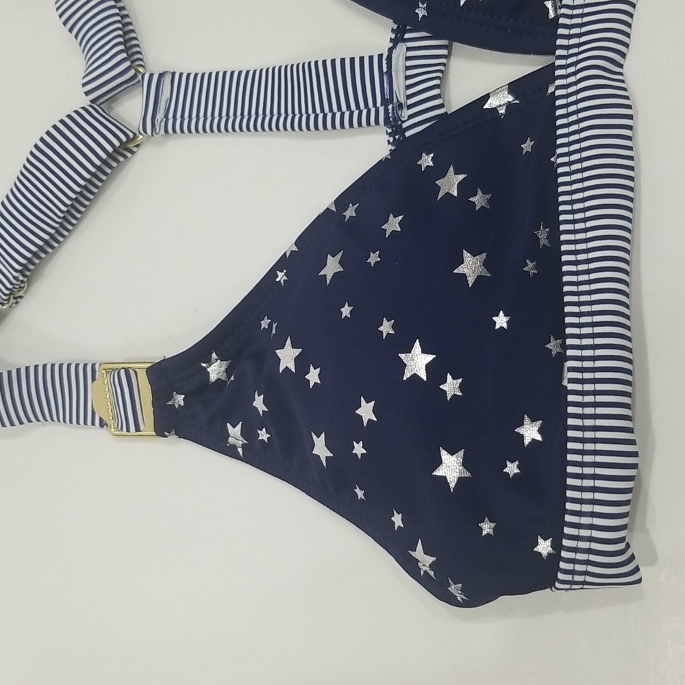 Star Racerback Triangle Bikini Top - Picture 4 of 8